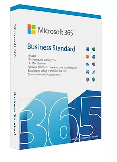 Microsoft 365 Business Standard PL P8 1Y Win/Mac KLQ-00686 Zastępuje P/N: KLQ-00472