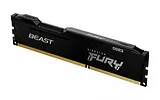 Kingston Pamięć DDR3 Fury Beast 16GB (2*8GB)/1866 CL10 czarna