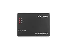 Lanberg Switch video 3 x HDMI + port micro USB Czarny