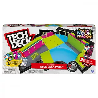 Spin Master Zestaw Tech Deck neonowa mega rampa