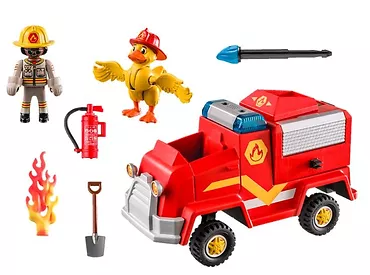 Playmobil Zestaw z figurką DUCK ON CALL 70914 Wóz strażacki