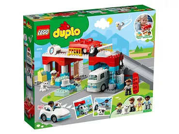 LEGO DUPLO 10948 Parking piętrowy i myjnia samochodowa