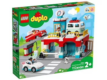 LEGO DUPLO 10948 Parking piętrowy i myjnia samochodowa