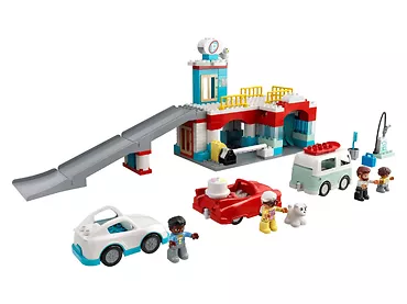 LEGO DUPLO 10948 Parking piętrowy i myjnia samochodowa