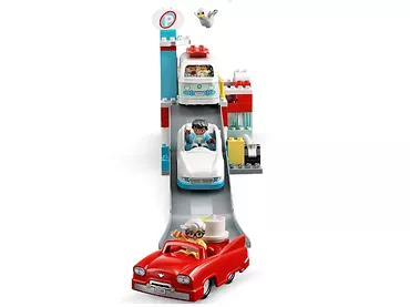 LEGO DUPLO 10948 Parking piętrowy i myjnia samochodowa