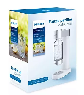Philips Saturator do wody inox biały ADD4902WH/10
