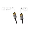 LogiLink Kabel HDMI 4K/60Hz, aluminium 3m Czarny