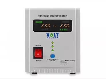 Akumulator żelowy bezobsługowy AGM UPS 12V 100Ah + Zasilacz awaryjny SINUS PRO 1000E 1000VA 12/230V