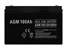 Akumulator żelowy bezobsługowy AGM UPS 12V 100Ah + Zasilacz awaryjny SINUS PRO 1000E 1000VA 12/230V