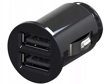 Ładowarka samochodowa USB DC2.1