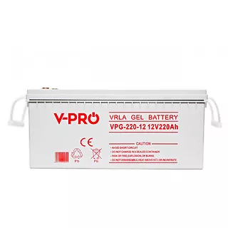 Akumulator GEL VPRO PREMIUM 12V 220 Ah Bezobsługowy