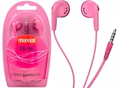 Słuchawki przewodowe douszne Maxell EB-98 różowe 303454
