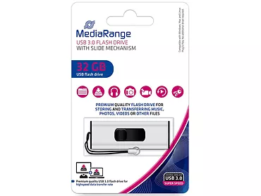 Pendrive MediaRange 32 GB USB 3.0 wysuwany