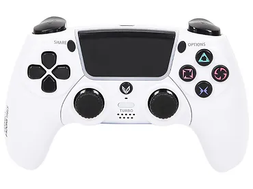 Kontroler SteelDigi bezprzewodowy steelshock V2 dasan White