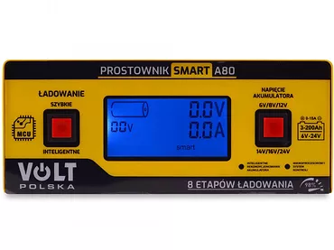 Prostownik AKUMULATOROWY SMART 6V/12V/24V 15A A80