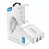 CHOETECH C0030 White Ładowarka sieciowa 2xUSB 2.2A 12W
