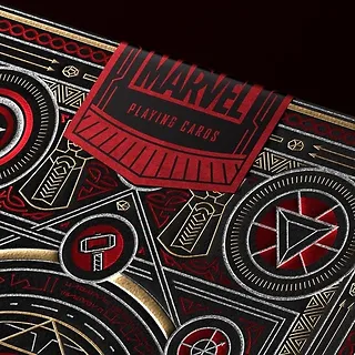 Bicycle Karty Avengers talia czerwona