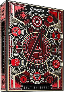 Bicycle Karty Avengers talia czerwona