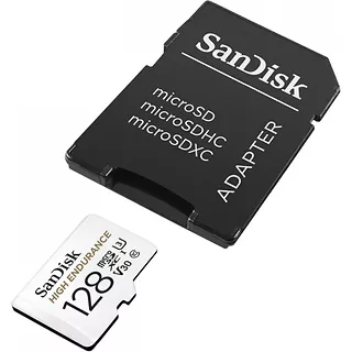 SanDisk Karta microSD High Endurance microSDXC 128GB monitoring