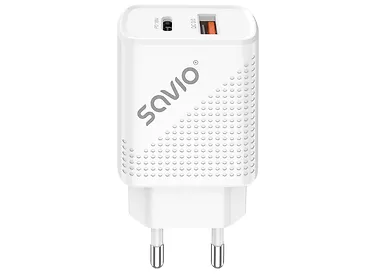 Ładowarka sieciowa Quick Charge, Power Delivery 3.0 SAVIO LA-04