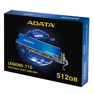 Adata Dysk SSD Legend 710 512GB PCIe 3x4 2.4/1 GB/s M2