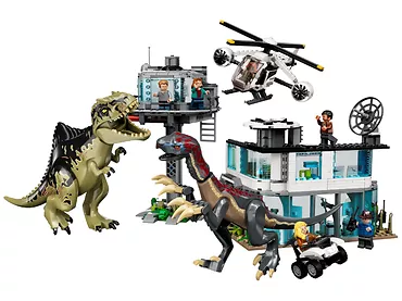 LEGO Jurassic World 76949 Atak giganotozaura i terizinozaura