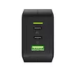 Green Cell Ładowarka sieciowa PowerGaN 65W PD 3.0 QC 3.0 2xUSB-C 1xUSB-A