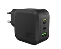 Green Cell Ładowarka sieciowa PowerGaN 65W PD 3.0 QC 3.0 2xUSB-C 1xUSB-A