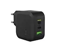 Green Cell Ładowarka sieciowa PowerGaN 65W PD 3.0 QC 3.0 2xUSB-C 1xUSB-A