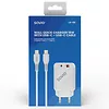 Ładowarka sieciowa + kabel Quick Charge, Power Delivery 3.0 18W SAVIO LA-05