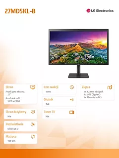 Monitor LG 27
