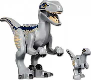 LEGO Klocki Jurassic World 76946 Schwytanie welociraptorów Blue i Bety