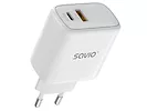 SAVIO LA-06 Ładowarka sieciowa 30W Quick Charge, Power Delivery 3.0