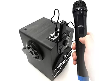 Media-Tech Accent Pro Dwa mikrofony bezprzewodowe MT395 Karaoke