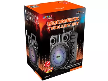 Przenośny głośnik Media-Tech Boombox Trolley BT MT3169