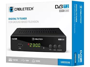 Tuner DVB-T2 HEVC H.265 PVR Cabletech