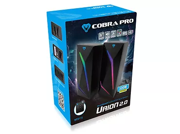 Gamingowe głośniki 2.0 z Bluetooth COBRA PRO URION 2.0 Media-Tech MT3172