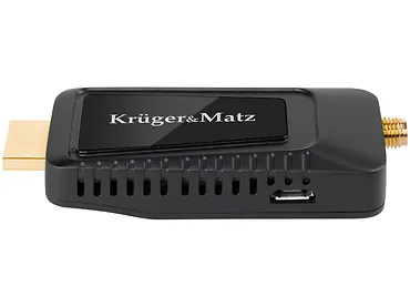 Tuner cyfrowy Kruger & Matz DVB-T2 HEVC H.265 mini na HDMI