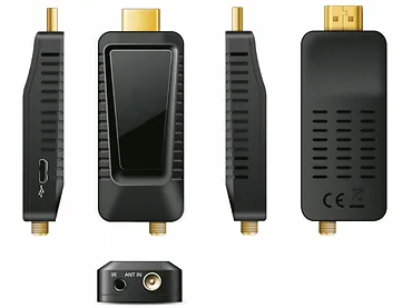 Tuner cyfrowy Kruger & Matz DVB-T2 HEVC H.265 mini na HDMI