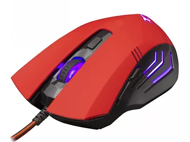 Mysz gamingowa WhiteShark HANNIBAL-2 czerwona