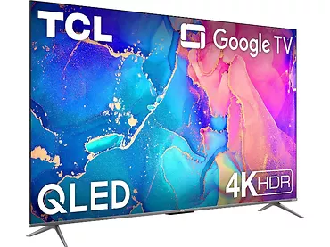 TCL Telewizor QLED 50 cali 4K Google TV C635