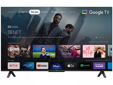 TCL Telewizor QLED 43 cale 4K Google TV C635