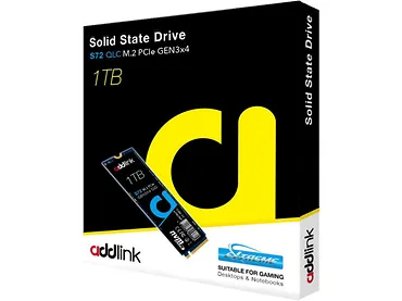 Dysk SSD Addlink S72 1TB M.2 PCIe Gen3x4 NVMe 3400 MB/s