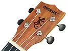 Drewniane sopranowe ukulele Mozos UKU-SET-GECKO