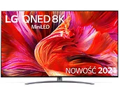 Telewizor LG 75” QNED Mini LED 8K 2021 AI TV 75QNED963PA