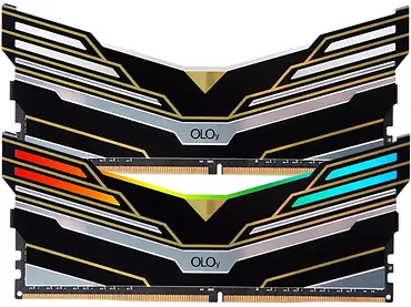 Pamięć RAM OLOy WarHawk DDR4 16GB (2x8GB) RGB 4000MHz CL18 1.35V czarny