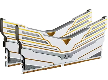 Pamięć RAM OLOy WarHawk DDR4 16GB (2x8GB) RGB 3200MHz CL16 1.35V biały