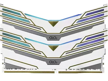 Pamięć RAM OLOy WarHawk DDR4 16GB (2x8GB) RGB 3600MHz CL16 1.35V biały