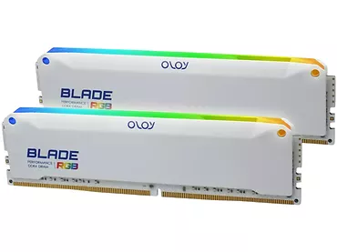 Pamięć RAM DDR4 16GB (2x8GB) OLOY Blade White 4000MHz CL18 RGB