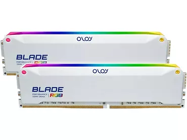 Pamięć RAM DDR4 16GB (2x8GB) OLOY Blade White 4000MHz CL18 RGB